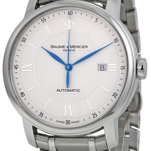 Baume & Mercier Herrklocka MOA10085 CLASSIMA Silverfärgad/Stål