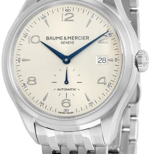 Baume & Mercier Herrklocka MOA10099 CLIFTON Silverfärgad/Stål