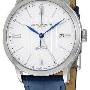 Baume & Mercier Herrklocka MOA10272 Classima Silverfärgad/Läder