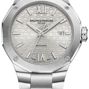 Baume & Mercier Herrklocka MOA10622 Riviera Silverfärgad/Stål