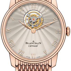 Blancpain Herrklocka 66228-3642-MMB Villeret Silverfärgad/18 karat