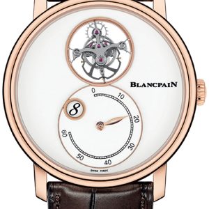 Blancpain Herrklocka 66260-3633-55B Villeret Vit/Läder Ø42 mm