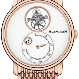 Blancpain Herrklocka 66260-3633-MMB Villeret Vit/18 karat roséguld