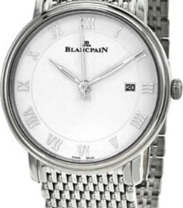 Blancpain Herrklocka 6651-1127-MMB Villeret Vit/Stål Ø40 mm