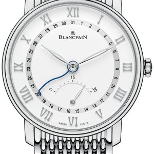 Blancpain Herrklocka 6653Q-1127-MMB Villeret Vit/Stål Ø40 mm