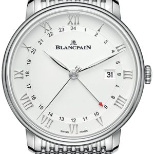 Blancpain Herrklocka 6662-1127-MMB Villeret Vit/Stål Ø40 mm