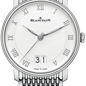 Blancpain Herrklocka 6669-1127-MMB Villeret Vit/Stål Ø40 mm