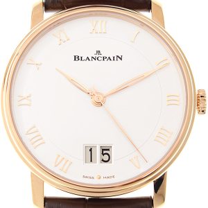 Blancpain Herrklocka 6669-3642-55B Villeret Vit/Läder Ø40 mm