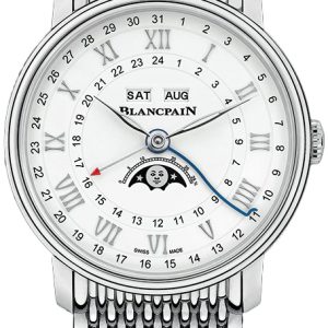 Blancpain Herrklocka 6676-1127-MMB Villeret Vit/Stål Ø40 mm