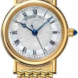 Breguet Damklocka 8067BA-52-AC0 Classique Vit/18 karat gult guld Ø30