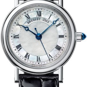 Breguet Damklocka 8067BB-52-964 Classique Vit/Läder Ø30 mm