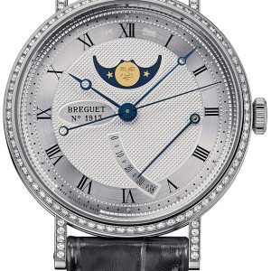 Breguet Damklocka 8788BB-12-986-DD00 Classique Silverfärgad/Läder