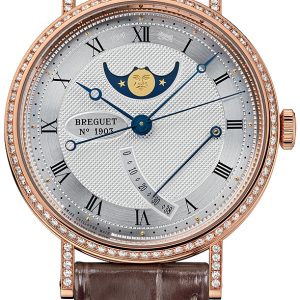 Breguet Damklocka 8788BR-12-986-DD00 Classique Silverfärgad/Läder