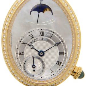 Breguet Damklocka 8908BA-52-864 D00D Reine De Naples Vit/Satin