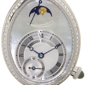 Breguet Damklocka 8908BB-52-864 D00D Reine De Naples Vit/Satin