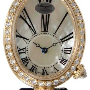 Breguet Damklocka 8928BA-51-844 DD0D Reine De Naples Vit/Satin