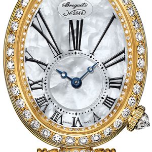 Breguet Damklocka 8928BA-51-J20-DD00 Reine De Naples Vit/18 karat