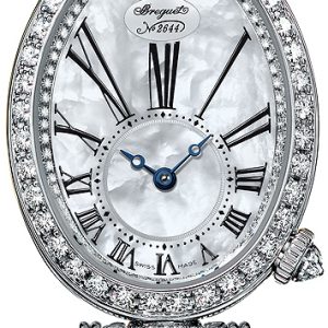 Breguet Damklocka 8928BB-51-J20 DD00 Reine De Naples Vit/18 karat