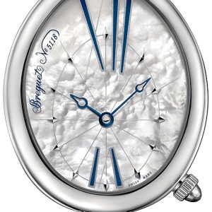 Breguet Damklocka 8967ST-51-J50 Reine De Naples Vit/Stål Ø35.5 mm