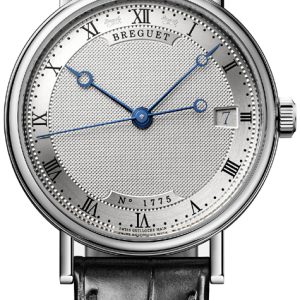 Breguet Damklocka 9067BB-12-976 Classique Silverfärgad/Läder Ø33.5