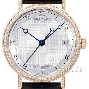 Breguet Damklocka 9068BR-12-976 D000 Classique Silverfärgad/Läder