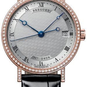 Breguet Damklocka 9068BR-12-976-DD00 Classique Silverfärgad/Läder