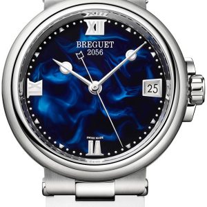 Breguet Damklocka 9517ST-E2-584 Marine Blå/Gummi Ø33.8 mm