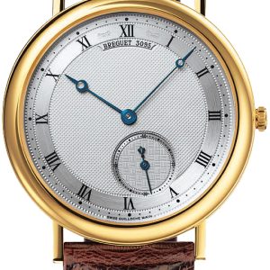 Breguet Herrklocka 5140BA-12-9W6 Classique Silverfärgad/Läder Ø40