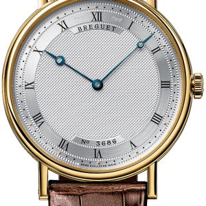 Breguet Herrklocka 5157BA-11-9V6 Classique Silverfärgad/Läder Ø38