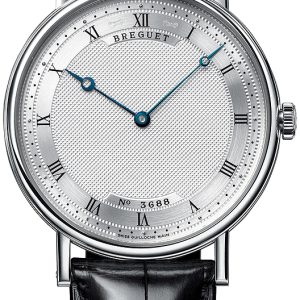 Breguet Herrklocka 5157BB-11-9V6 Classique Silverfärgad/Läder Ø38