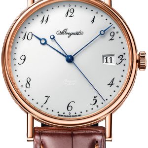 Breguet Herrklocka 5177BR-29-9V6 Classique Vit/Läder Ø38 mm