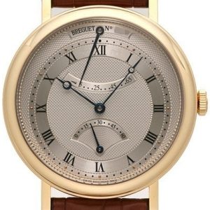 Breguet Herrklocka 5207BA-12-9V6 Classique Silverfärgad/Läder Ø39