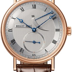 Breguet Herrklocka 5277BR-12-9V6 Classique Silverfärgad/Läder Ø38