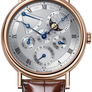 Breguet Herrklocka 5327BR-1E-9V6 Classique Silverfärgad/Läder Ø39