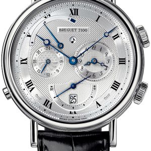 Breguet Herrklocka 5707BB-12-9V6 Classique Silverfärgad/Läder Ø39