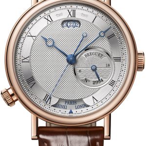 Breguet Herrklocka 5727BR-12-9ZU Classique Silverfärgad/Läder Ø43