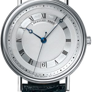 Breguet Herrklocka 5930BB-12-986 Classique Silverfärgad/Läder