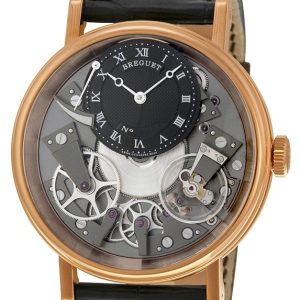 Breguet Herrklocka 7057BR-G9-9W6 Tradition Skelettskuren/Läder Ø40