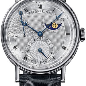 Breguet Herrklocka 7137BB-11-9V6 Classique Silverfärgad/Läder Ø39