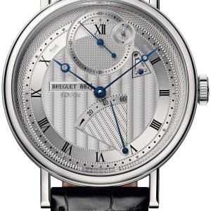 Breguet Herrklocka 7727BB-12-9WU Classique Silverfärgad/Läder Ø41