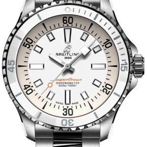 Breitling Damklocka A17377211A1A1 Superocean Automatic 36 Vit/Stål