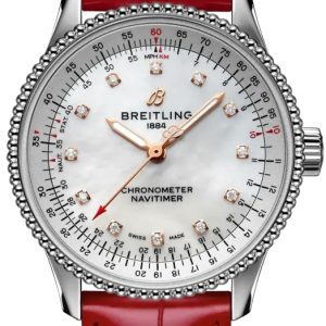 Breitling Damklocka A17395211A1P6 Navitimer Automatic 35