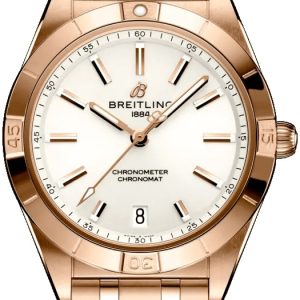 Breitling Damklocka R10380101A1R1 Chronomat Automatic 36 Vit/18 karat