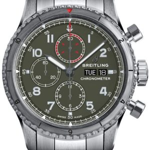 Breitling Herrklocka A133161A1L1A1 Aviator 8 Chronograph 43