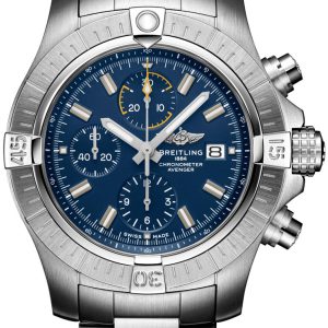 Breitling Herrklocka A13317101C1A1 Avenger Chronograph 45 Blå/Stål