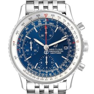 Breitling Herrklocka A13324121C1A1 Navitimer 01 Blå/Stål Ø41 mm