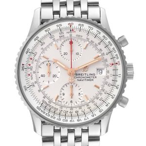 Breitling Herrklocka A13324121G1A1 Navitimer 01 Silverfärgad/Stål