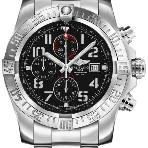 Breitling Herrklocka A13371111B2A1 Super Avenger Ii Svart/Stål Ø48