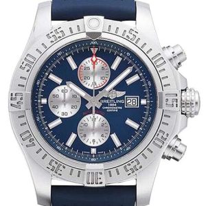 Breitling Herrklocka A13371111C1S2 Avenger II Blå/Gummi Ø48 mm