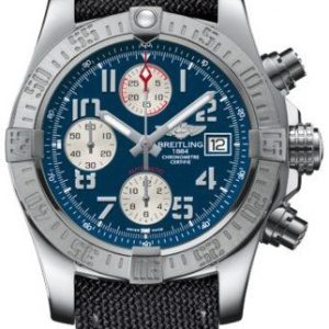 Breitling Herrklocka A13381111C1W1 Avenger Ii Blå/Gummi Ø43 mm